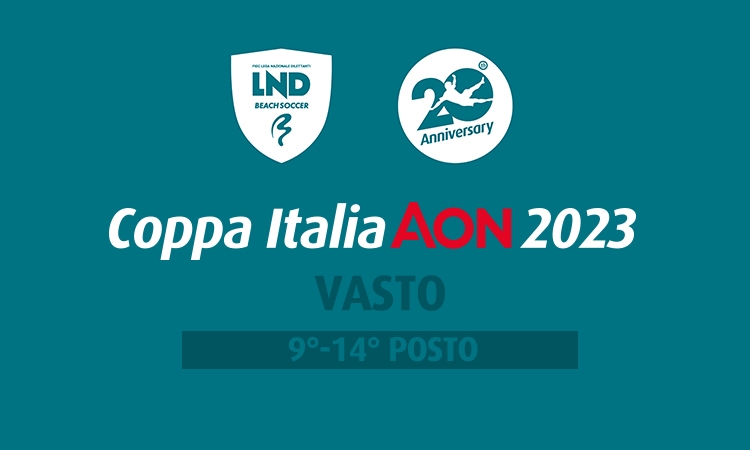Coppa Italia Aon - I tabellini delle finali 9°-14° posto