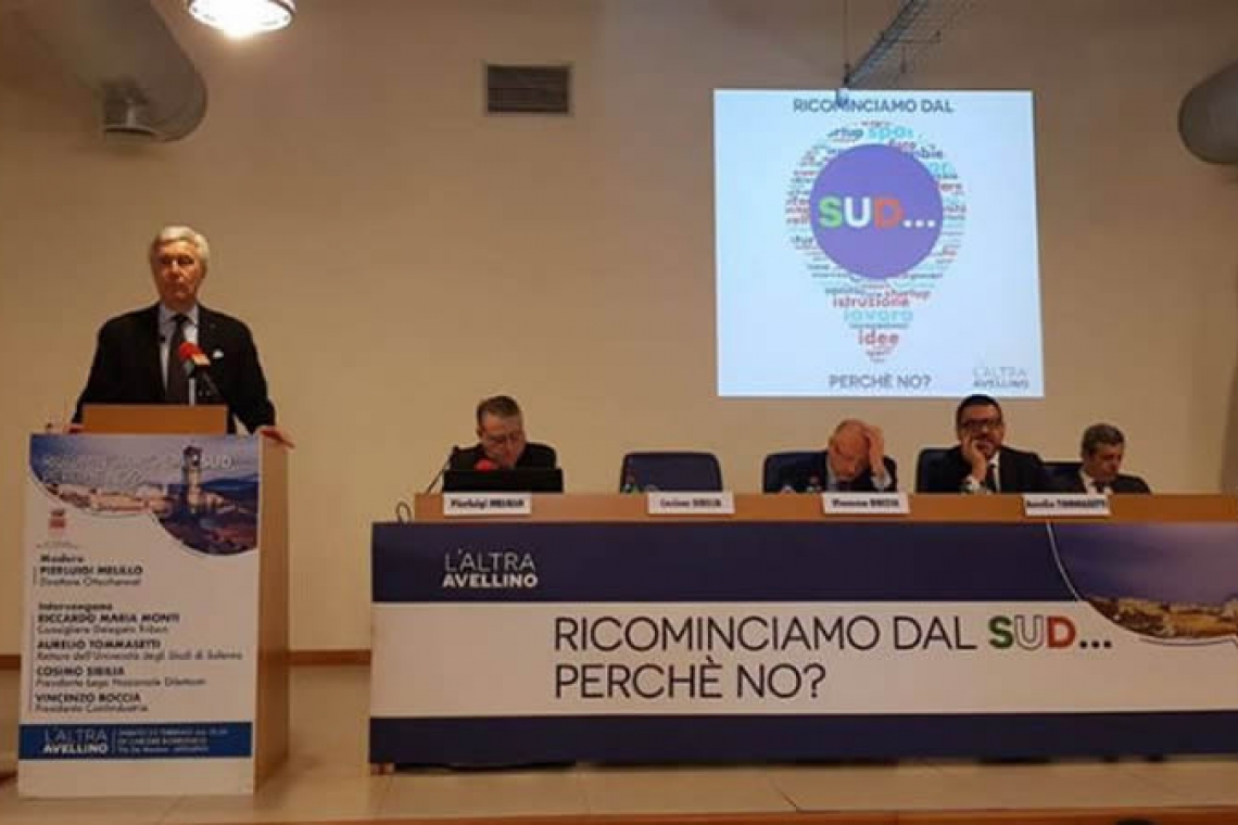 Il Presidente Sibilia al Convegno 'Ricominciamo dal Sud…perché no?'