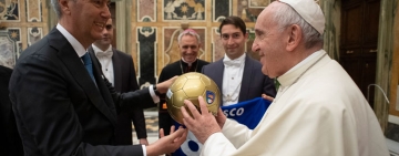 La Lega Nazionale Dilettanti in udienza dal Papa