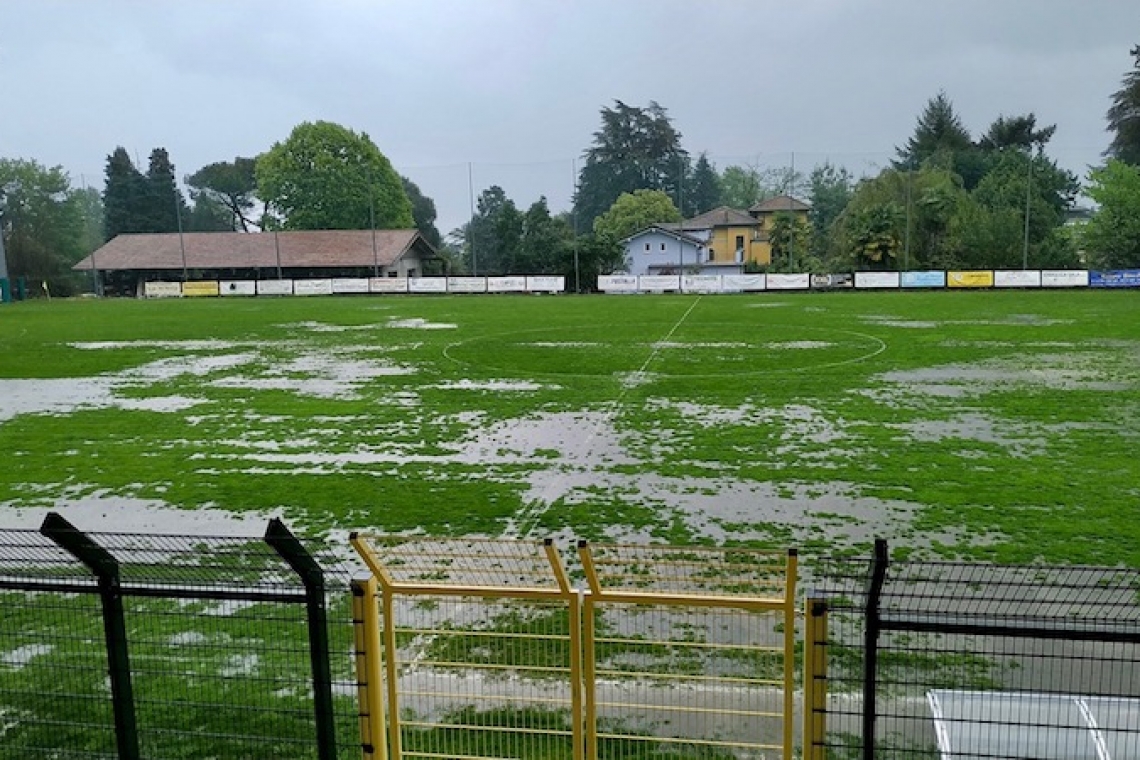 Stresa-Bra ancora rinviata, si gioca l'1 maggio