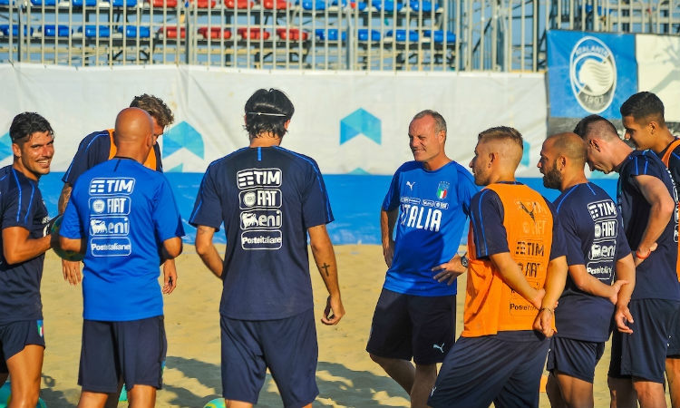 Nazionale in ritiro a Terracina per preparare i Giochi del Mediterraneo