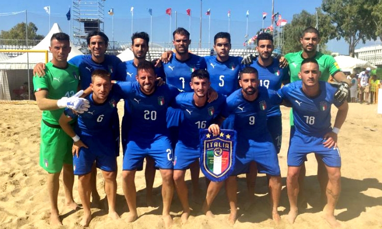 Nazionale - Giochi del Mediterraneo sulla spiaggia:L’Italia parte bene, 12-3 alla Libia