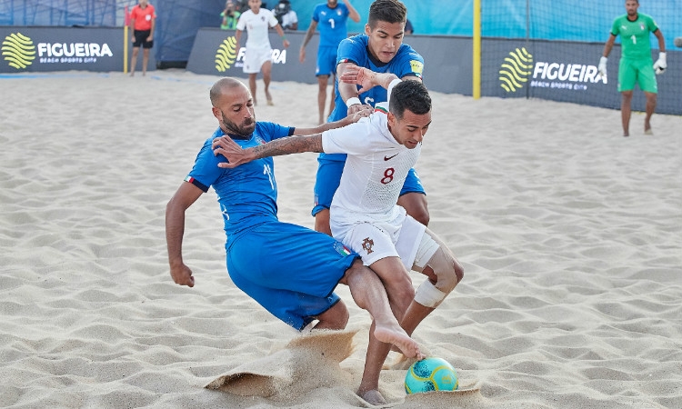 Superfinal Euro Beach Soccer League: Italia fuori a testa alta, in finale ci va il Portogallo