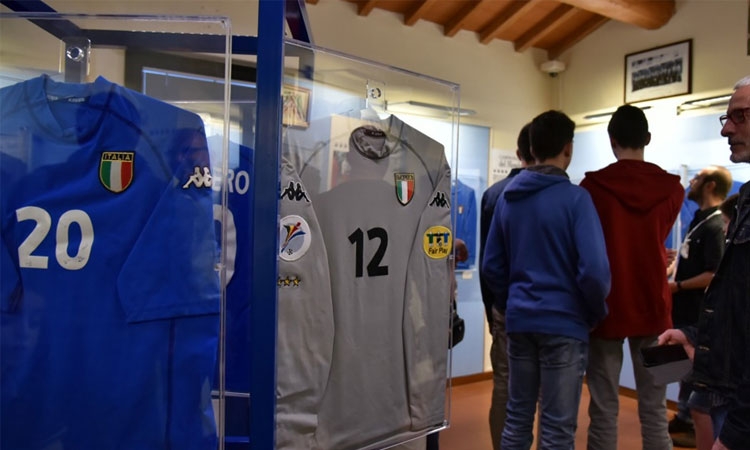 A Coverciano con il Museo del Calcio
