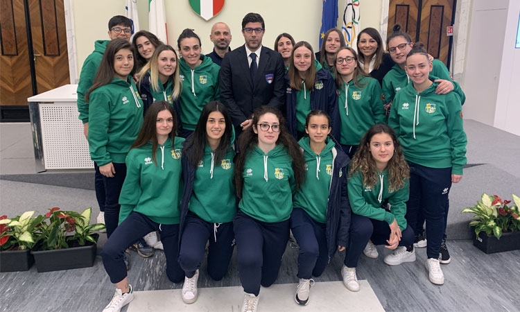 Il calcio è rosa - Donne e pace: il Grifone Gialloverde al Foro Italico per la cerimonia ufficiale