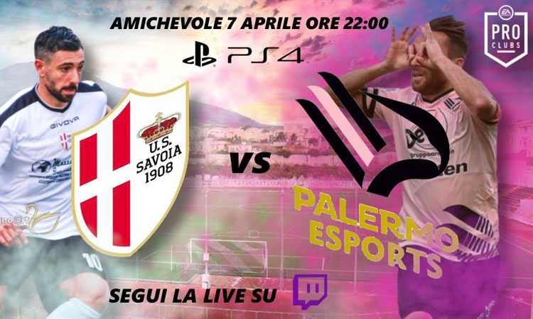 Savoia-Palermo: il big match del girone I diventa virtuale