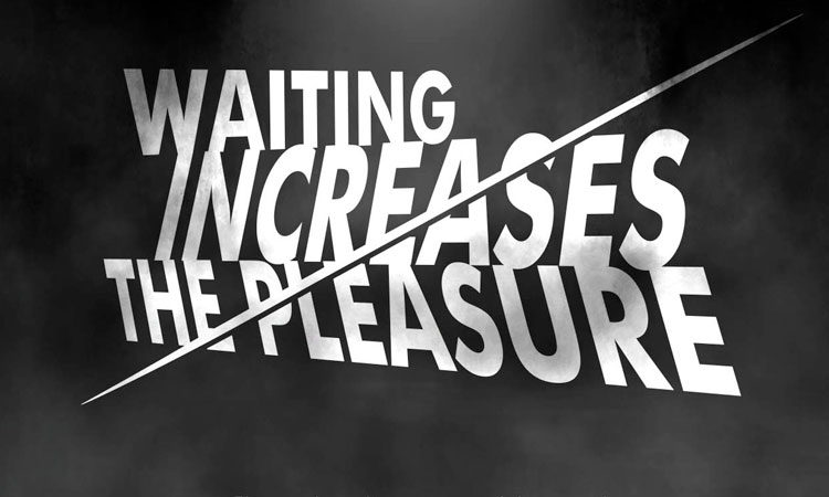 Waiting Increases The Pleasure, al via la campagna sociale di GTZ Distribution
