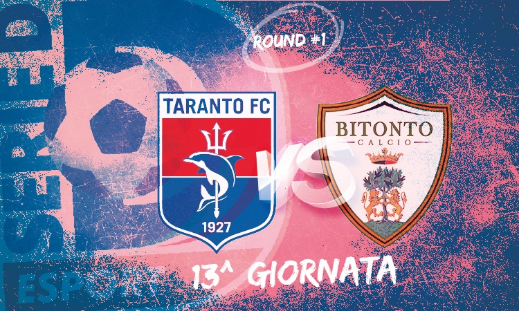 Round#1: Taranto vs Bitonto 3-2
