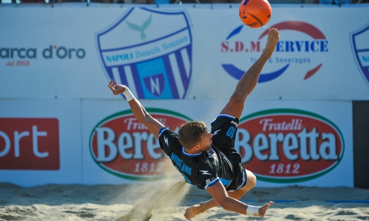 Il beach soccer per Raffaele Moxedano tra passione e professionalità