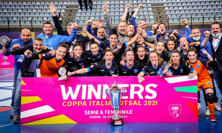 Calcio a 5: Coppa Italia femminile al Falconara. Alle ragazze del Florida la prima edizione del trofeo U19