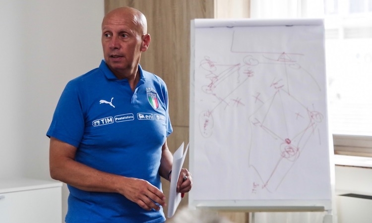 Incontro di formazione per gli staff con Maurizio Viscidi (Club Italia FIGC)