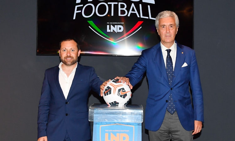 LND e GTZ Distribution hanno presentato il pallone ufficiale della Lega Nazionale Dilettanti