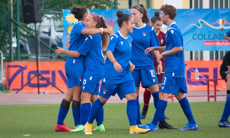 Under 20 LND femminile sontuosa alla Shalom Cup, 3-0 al Pomigliano e finale conquistata