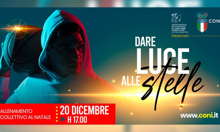 "Dare luce alle stelle", lunedì il Natale degli Sportivi 2021 in diretta streaming sul sito CONI dalle ore 17