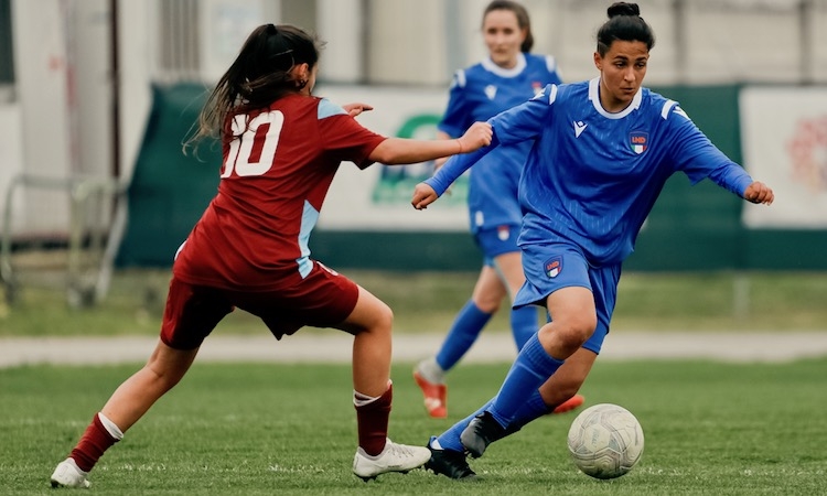 Under 20 femminile, largo successo nell'amichevole contro la primavera del Cittadella Women