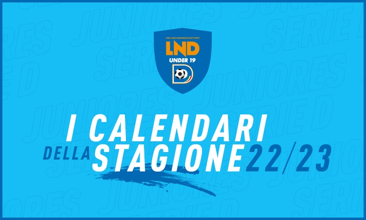 Under 19, i calendari del campionato 2022/2023. Si parte il 17 settembre, ultima giornata il 22 aprile 2023