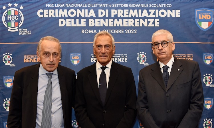 Benemerenze sportive: LND e Settore Giovanile e Scolastico FIGC celebrano il calcio di base