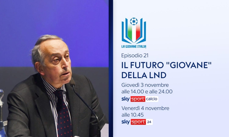 Il 3 novembre su Sky Sport nuova puntata de “La Giovane Italia” dedicata al mondo LND