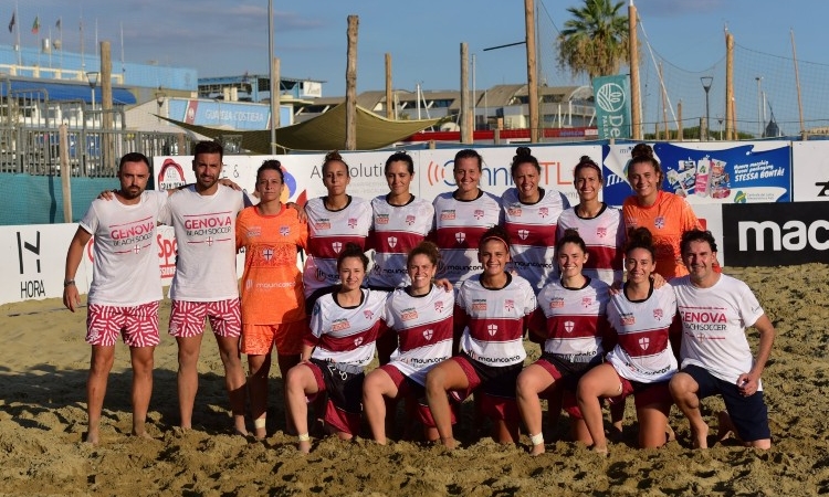 Genova Beach Soccer: lo staff della squadra femminile per il 2023