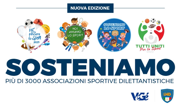 Sosteniamo lo sport, la nuova edizione della campagna di Gruppo VéGé