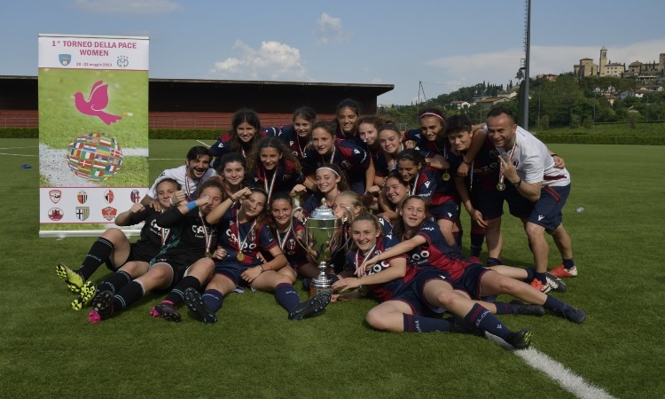 Il Bologna vince il 1º  Torneo della Pace Women
