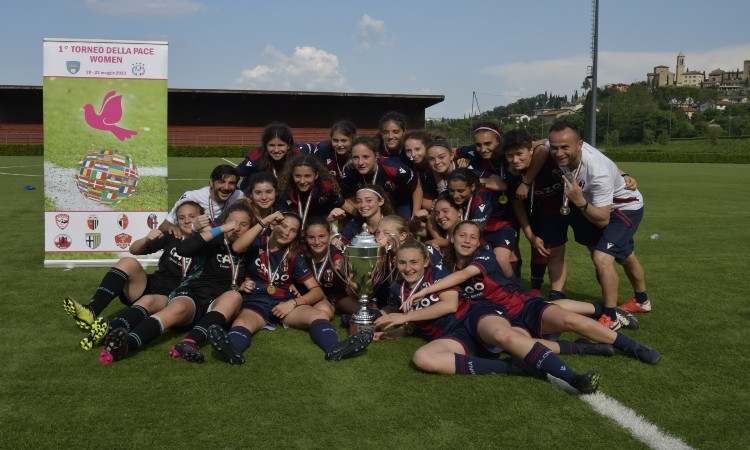 Il Bologna vince il 1º Torneo della Pace Women