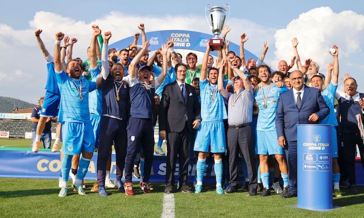 Il Pineto centra una storica doppietta, dopo la promozione in C conquista anche la Coppa Italia Serie D