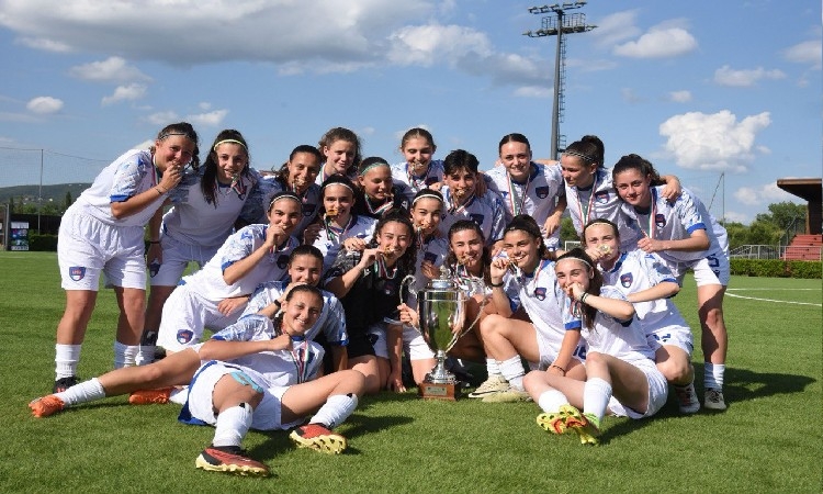 2º Torneo della Pace Women: l'Under 17 supera il Parma e alza il trofeo