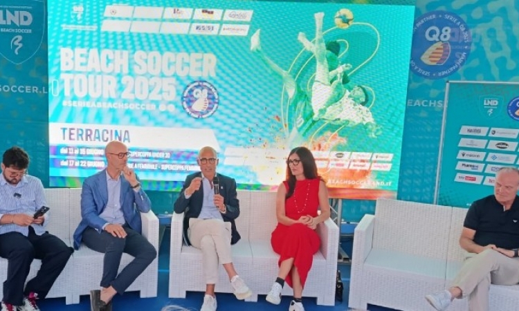 A Terracina torna il grande Beach Soccer della LND. Appuntamento con due finali di Supercoppa Q8 (Under 20 e Femminile)