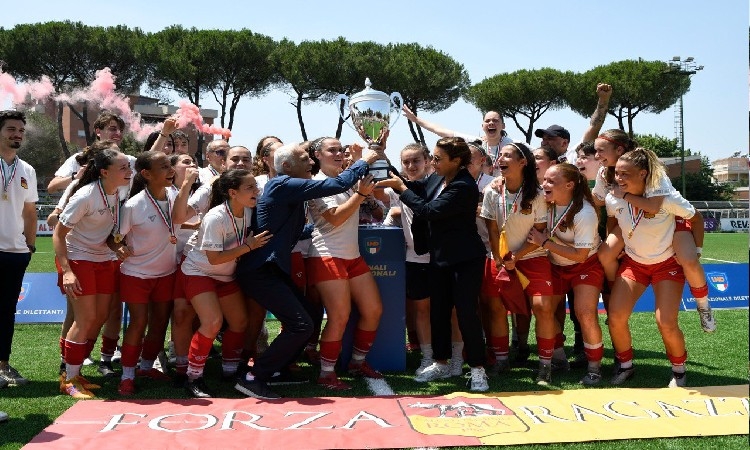 Finale Campionato Juniores: Roma Calcio Femminile Campione per il terzo anno consecutivo!