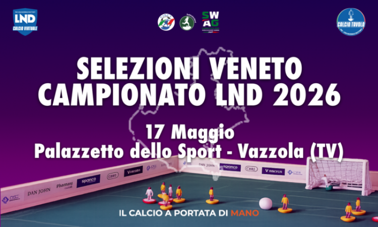 Calcio Tavolo: le Selezioni del Veneto si disputano a Vazzola