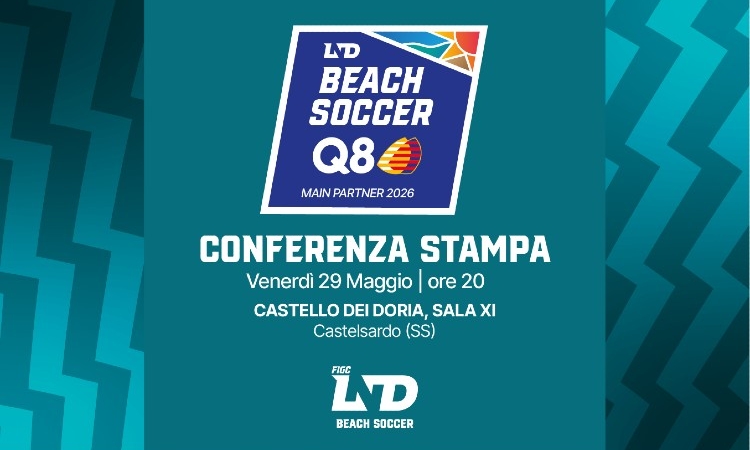Campionato Beach Soccer 2026: venerdì 29 la presentazione ufficiale della prima tappa